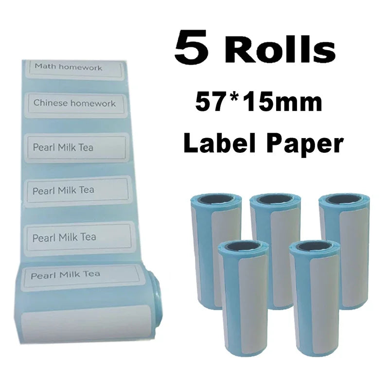 Assorted Mini Photo Printer Paper Rolls