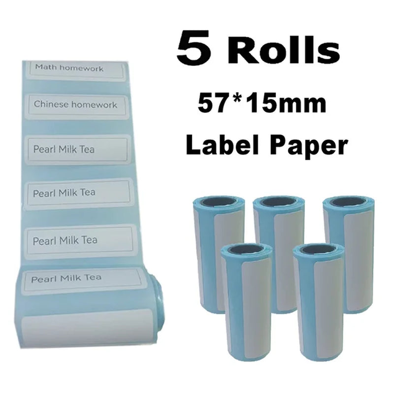 Assorted Mini Photo Printer Paper Rolls